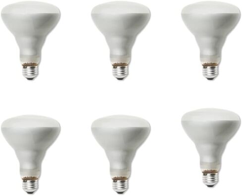 lumenivo Replacement for Sylvania Lighting BR30 65 Watt Flood Light Bulbs Indoor Frosted BR30 65W Indoor Flood Light with E26 Medium Screw Base - Soft White - 120V - 12 Pack in Kuwait