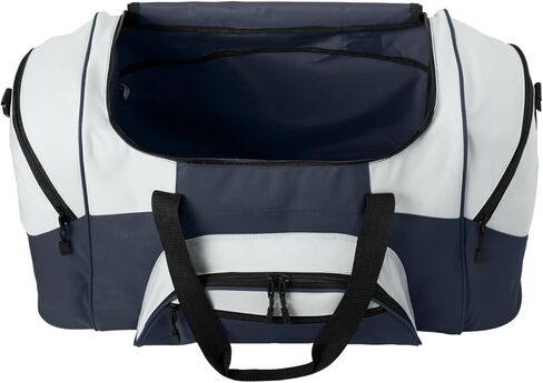 Port Authority - Standard Colorblock Sport Duffel. BG99, Safety Yellow/ Black, OSFA in Saudi Arabia