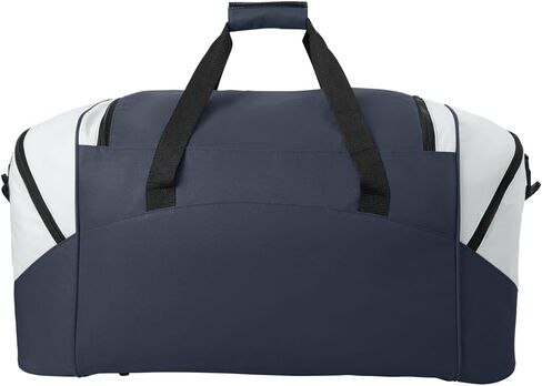 Port Authority - Standard Colorblock Sport Duffel. BG99, Safety Yellow/ Black, OSFA in Saudi Arabia