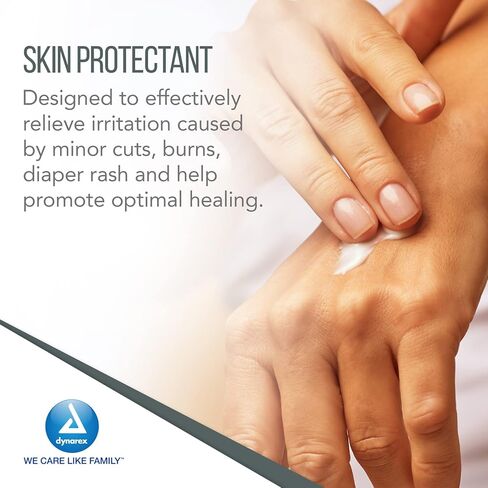 Dynarex Vitamins A&D Ointment Without Lanolin - Vitamin A and D Ointment Protectant for Minor Cuts, Burns, Diaper Rash & Dry Skin - 1 Case - 6 Boxes, 144 Packets/Box - 5g Packets in Saudi Arabia