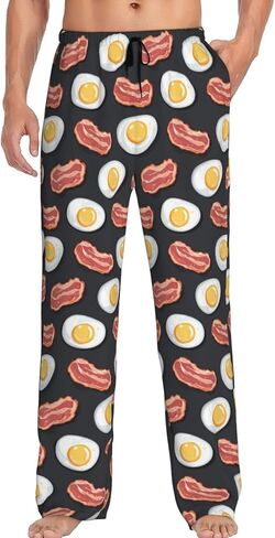 Men'S Comfy Pajama Pants Stretch Sleepwear Lounge Pants With Pockets & Drawstring in Kuwait