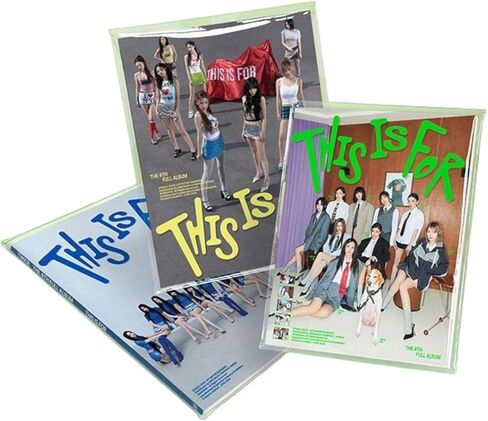 TWICE - The 4th Full Album [THIS IS FOR] Standard Photobook IS Version + P.O.B in Saudi Arabia
