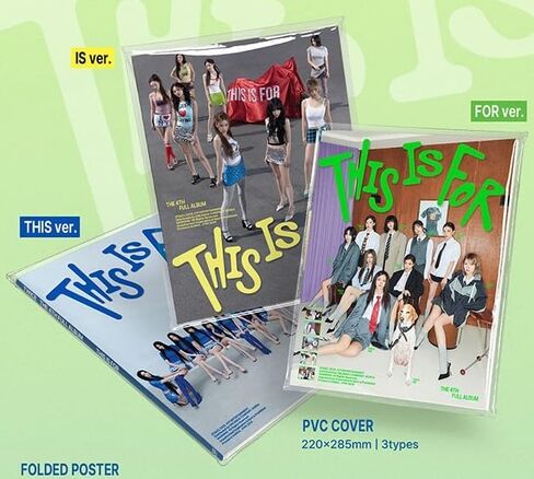 TWICE - The 4th Full Album [THIS IS FOR] Standard Photobook IS Version + P.O.B in Saudi Arabia