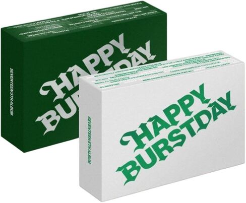 سبعة عشر - الألبوم الكامل الخامس [Happy Burstday] New Burstday Kit Ver + [Photocard Extra] Thunder HBD in Saudi Arabia