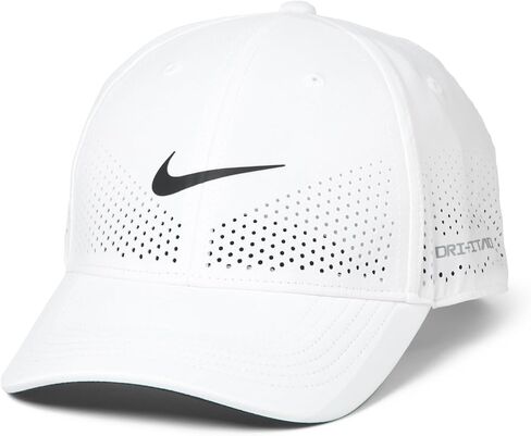 Nike Structured Swoosh Cap MD | LG Black | White in Kuwait