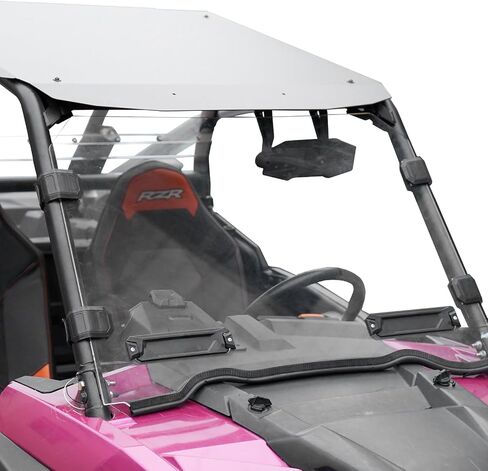 A & UTV Pro Front Full Full Whotershield لعام 2014-2018 Polaris RZR 1000 XP/ 1000/ XP 4 1000/ 2015-2019 RZR 900 ، إكسسوارات شاشة زجاجية صلبة صعبة الصلبة ، بناء بولي كاربونات in Saudi Arabia