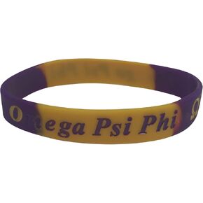 G2206 - Omega Psi Phi Silicone Bracelet in Saudi Arabia