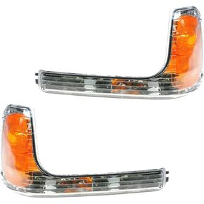 Corner Parking Side Marker Turn Signal Light Lamp Set 2 Piece for Cadillac for Escalade Base 1999-2000,for GMC for Yukon Denali 1999-2000 Front Left GM2520183 GM2521183 in Saudi Arabia