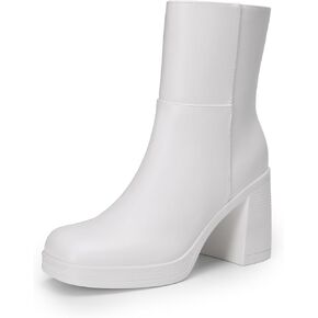 حلم أزواج منصة المرأة Gogo Gogo Onkle Boots مكتنزة عالية الكعوب مربعة إصبع القدم الراحة الحزب اللباس الجوارب الجوارب الجوارب للنساء in Kuwait