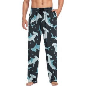 BGXW Men's Pajama Pants Drawstring lounge sleep pants House Pajama Bottoms with Pockets in Saudi Arabia