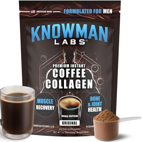 Premium Collagen for Men, Bone, Joint & Muscle Formula, Recovery, Non GMO, Dairy Free, Sugar Free, Keto & Paleo Friendly / 30 Srvg in Saudi Arabia