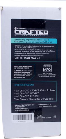 Edwards Oil Change Kit fits 2019-2025 CFMoto UForce 1000 Side by Side UTV with Air Filter in Saudi Arabia