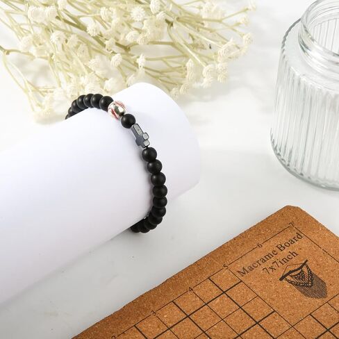 Baseball Cross Bracelet with Card Set, Adjustable Christian Cross Bracelets Sports Charm Jewelry Gifts Religious Accessories for Kids Teens Boys Son Grandson in Saudi Arabia
