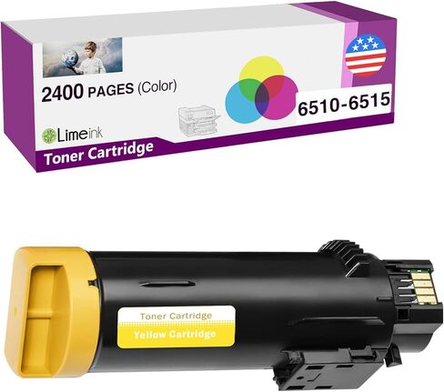 Limeink 1 Magenta Compatible High Yield Laser Toner Replacement Cartridges for Xerox Phaser 6510 Workcentre 6515 Printer 6515/dn 6515/dni 6510/dn dni in Saudi Arabia