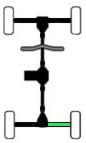 Rear Right CV Axle for Honda Pioneer 1000 1000-5 2016-2021 in Saudi Arabia