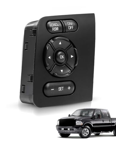 يتناسب مفتاح التحكم في سباق العجلة التوجيهية لفورد F-250 F-350 F-450 F-550 2011-2017 استبدال SW6770 لصالح الجانب الأيسر لعجلة القيادة in Saudi Arabia