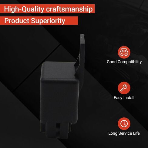 40 amp SPST Automotive Relay 12V 40A Relay Compatible with Fog Light Wire Wiring Harness Replaces YL-388-S in Saudi Arabia