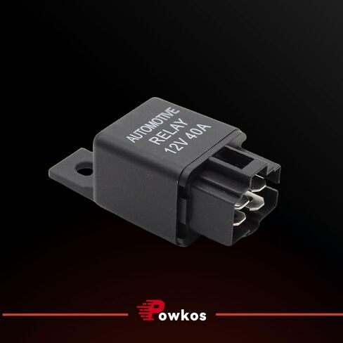40 amp SPST Automotive Relay 12V 40A Relay Compatible with Fog Light Wire Wiring Harness Replaces YL-388-S in Saudi Arabia