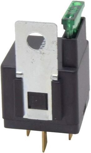 Fused Relay 12V 30A/40A 5-Pin - (2-Pack) Automotive Built in Fuse Metal Mounting Tab SPST Normally Open Car Motor Automobile in Saudi Arabia
