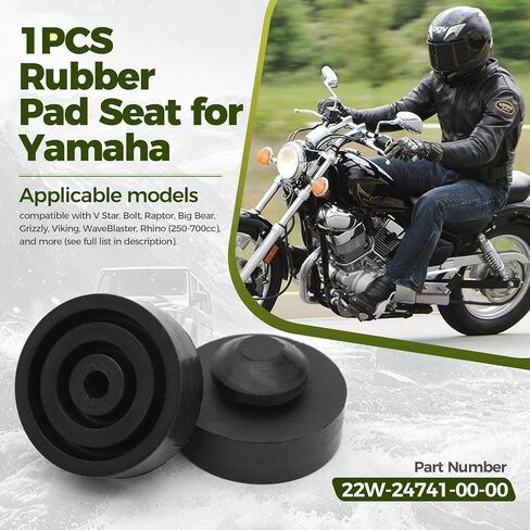 22W-24741-00-00 مقعد وسادة مطاطية متوافق مع Yamaha Seca v Star Bolt Raptor Big Bear Grizzly Viking Waveblaster Rhino 250-700 ، 22W2474100 PAD PAD in Saudi Arabia