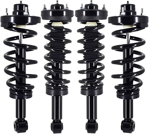 PM Auto Set of 4 Front-Rear Quick Complete Strut Coil Spring For 2007-2013 Lincoln Navigator in Saudi Arabia