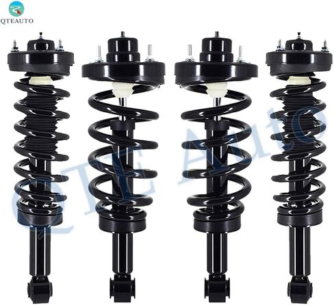 PM Auto Set of 4 Front-Rear Quick Complete Strut Coil Spring For 2007-2013 Lincoln Navigator in Saudi Arabia