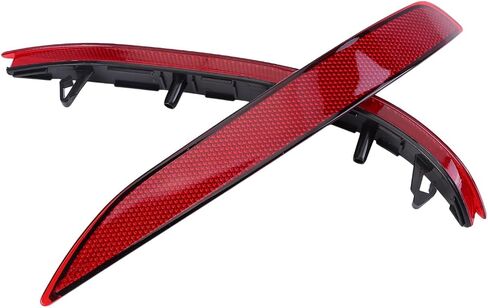 2pc Rear Bumper Reflector Trim Left & Right Sides for Chevrolet Equinox 2018-2021 Left Driver Side/Right Passenger Side Rear Bumper Reflector Replacement 84150891 84306359 GM1185117 84150890 in Saudi Arabia