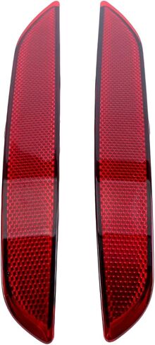 2pc Rear Bumper Reflector Trim Left & Right Sides for Chevrolet Equinox 2018-2021 Left Driver Side/Right Passenger Side Rear Bumper Reflector Replacement 84150891 84306359 GM1185117 84150890 in Saudi Arabia