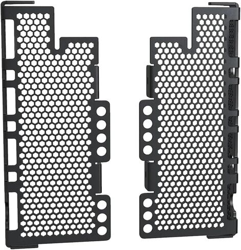Fit for Suzuki RM250 RM 125 RM125 DRZ400 DRZ 400E/S/SM Moto Parts Radiator Grille Guard Cover Water Fit for Tank(B Black) in Saudi Arabia