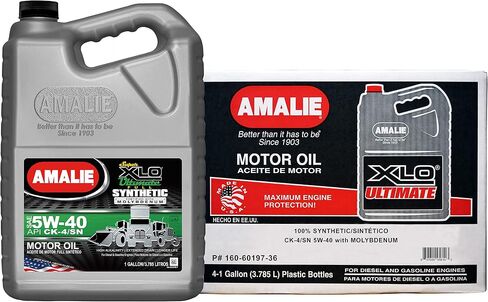 Amalie Xlo Ultimate Cynthetic Blend 15W-40 Oil (160-79106-56) in Saudi Arabia
