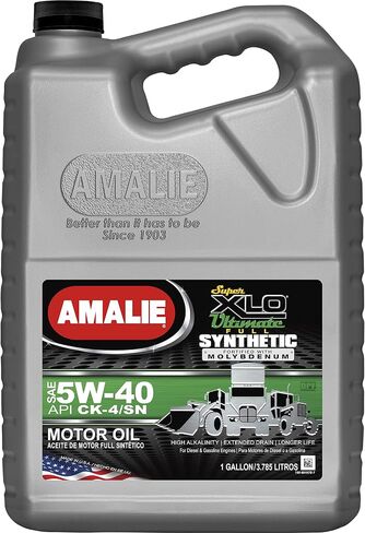 Amalie Xlo Ultimate Cynthetic Blend 15W-40 Oil (160-79106-56) in Saudi Arabia