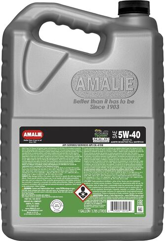Amalie Xlo Ultimate Cynthetic Blend 15W-40 Oil (160-79106-56) in Saudi Arabia