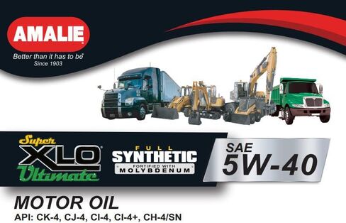 Amalie Xlo Ultimate Cynthetic Blend 15W-40 Oil (160-79106-56) in Saudi Arabia