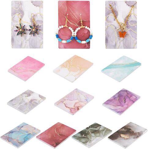 kissitty 100pcs زهرة الفاكهة الفاكهة حرس البطاقات الورق حرس حرس البطاقات مربع المجوهر in Kuwait