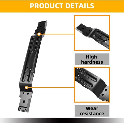 KUAFU Transmission Crossmember Compatible with 1999-2004 Jeep Grand Cherokee WJ Replacement for 52058940AD Powder Coated Steel in Saudi Arabia