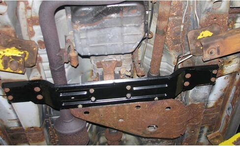 KUAFU Transmission Crossmember Compatible with 1999-2004 Jeep Grand Cherokee WJ Replacement for 52058940AD Powder Coated Steel in Saudi Arabia