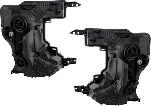 استبدال المصابيح الأمامية لـ Ford F450 Super Duty 2020 2021 2022 مجموعة المصابيح الأمامية LED مع المصابيح ، الجانب الأيسر والأيمن ، FO2502410 ، FO2503410 / LC3Z-13008-M ، LC3Z-13008-L DOT / SAE متمثل in Kuwait