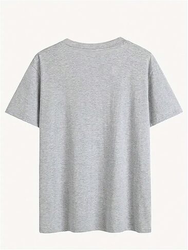 Verdusa Women's Lemon Print Summer Goth Short Sleeve Crop Top Crew Neck Graphic Tee in Kuwait