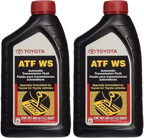Genuine OEM ATF WS 2 Quarts Automatic Transmission Fluid (2x1 qt) For Toyota Lexus in Saudi Arabia