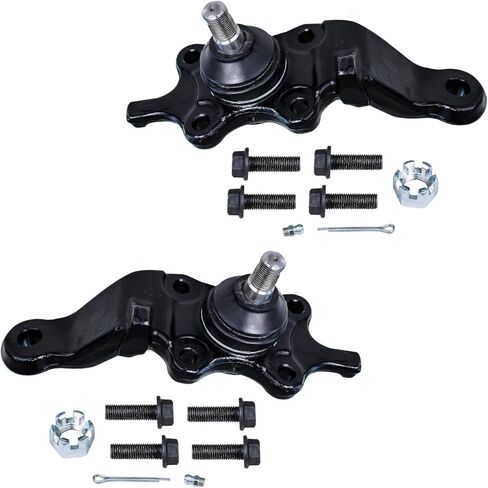Detroit Axle - مفاصل الكرة الأمامية 2PC لعام 2003 Toyota Sequoia Tundra ، 2 استبدال مفاصل الكرة السفلية in Kuwait