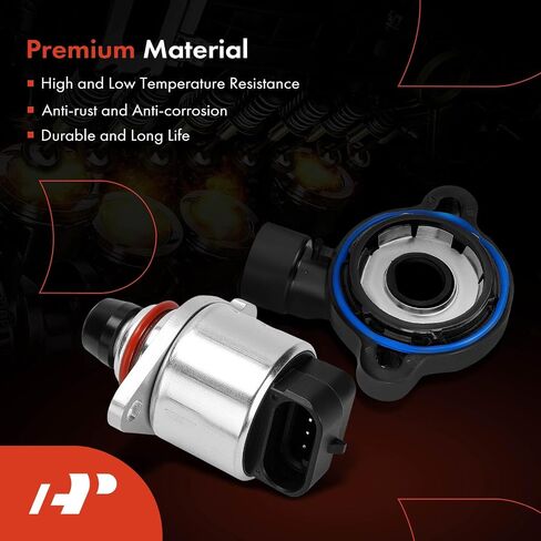 A-premium idle control Valve IAC + Throttle Position Sensor TPS متوافق مع شيفروليه سيلفرادو 1500 ، Tahoe & GMC Sierra 1500 ، Yukon & Cadillac Escalade & Oldsmobile Bravada & Isuzu Hombre in Saudi Arabia