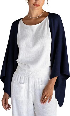 Cardigan Bankeng Women Cardigan 3/4 Sleeve Open Front Frose Covers خفيفة الوزن يتجاهل in Kuwait