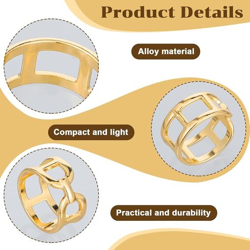 2 Pcs Scarf Ring for Women, Gold Sliver Scarf Clips Metal Scarf Slide Buckle Silk Scarves Pin Shawl Clips Shawl Clasp Holder Scarfs Accessories for T-Shirt Neckerchief in Saudi Arabia
