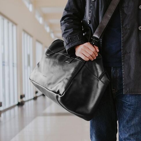 حقيبة السفر الجلدية NODAD NW081A | القراصنة الجلدية الكاملة الحبوب للأمتعة ، الحمل ، Weekender ، استخدام المقصورة ، عنصر شخصي | مصنوعة يدويًا ، متينًا ، مضغوطًا ، أنيقًا - بني in Kuwait