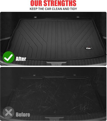 Floor Mats for 2022 2023 2024 Jeep Wagoneer 8 Seats with Trunk Mat All Weather TPE Protection 3 Rows Car Floor Liners Full Set with Cargo Liners in Kuwait