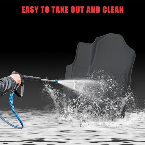 Floor Mats for 2022 2023 2024 Jeep Wagoneer 8 Seats with Trunk Mat All Weather TPE Protection 3 Rows Car Floor Liners Full Set with Cargo Liners in Kuwait