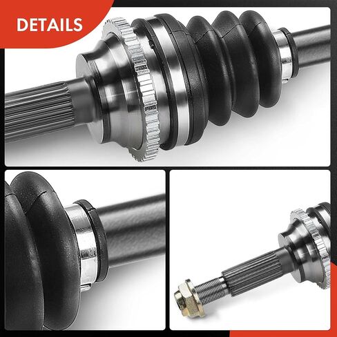 A-Premium CV Axle Goxbly Assembly متوافق مع Ford Escape 2008-2012 & Mercury Mariner 2008-2011 ، 2.3L 2.5L 3.0L ، 4WD فقط ، جانب الركاب الأيمن الخلفي ، استبدل# 8L8Z4K138A in Kuwait