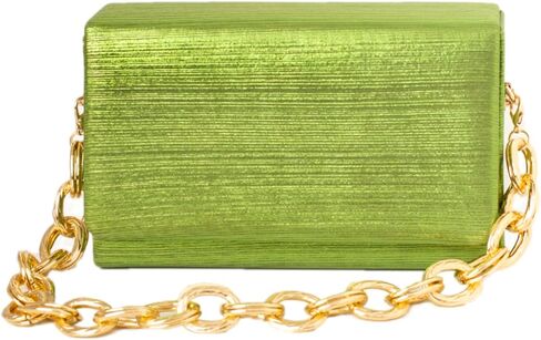 Clutch Purses for Women – Premium Box Evening Bag with Dual Chains for Wedding, Party or Formal Events in Saudi Arabia