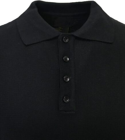 URBANJ Men's Charlie Brown Shirt Short Sleeve Striped Knit Polo Shirts in Kuwait