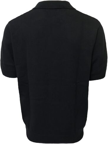 URBANJ Men's Charlie Brown Shirt Short Sleeve Striped Knit Polo Shirts in Kuwait
